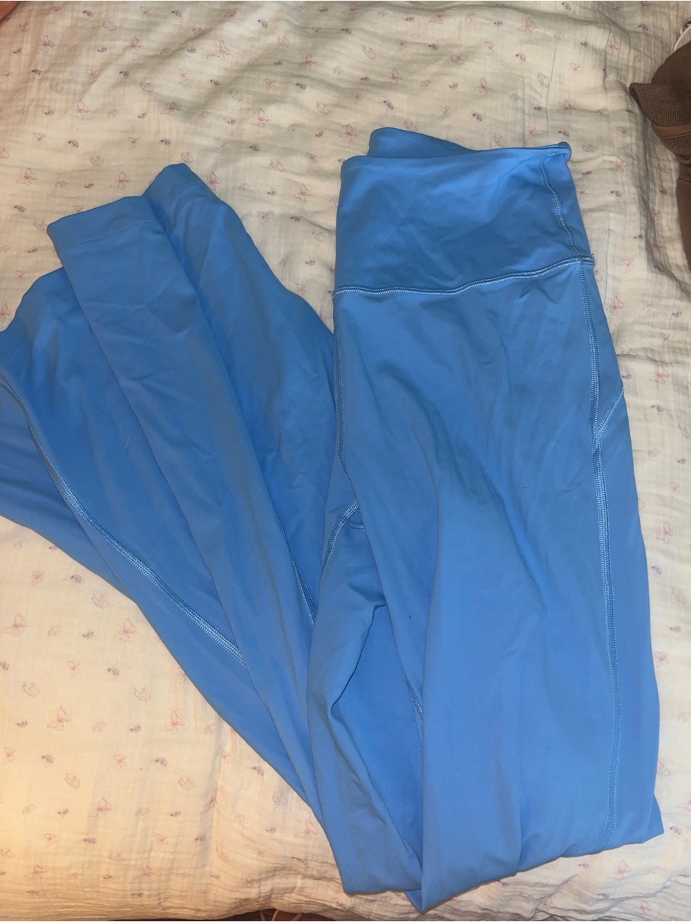 Lululemon blue flare leggings